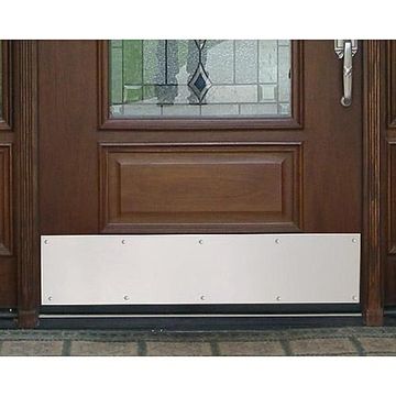 SATIN NICKEL CUSTOM KICK- PLATE OVER 8H    *DS*image