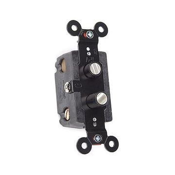 SINGLE POLE PUSH BUTTON SWITCH PEARL/PEARL BUTTONimage