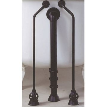 ORB DOUBLE OFFSET TUB SUPPLY LINES W/STOPSimage