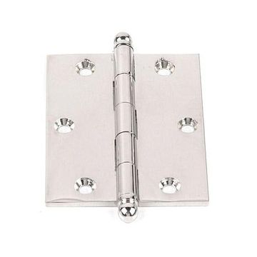 POL NCKL EXTRUDED CABINET HINGE 2X2 1/2 BALLTIPimage