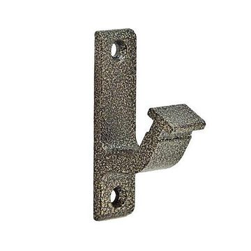 HAMMERED ANTQ BRASS TOP HOOK RAIL BRCKT KIT *DS*image