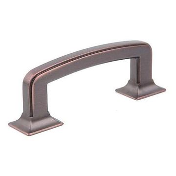 3 BORE VERONA BRONZE HEARTHSTONE PULLimage