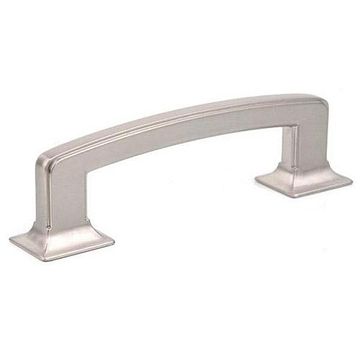 3 BORE BRUSHED NICKEL HEARTHSTONE PULLimage