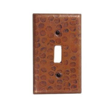 SINGLE CPPR SWITCHPLATE COVER--ORB FINISH  *DS*image