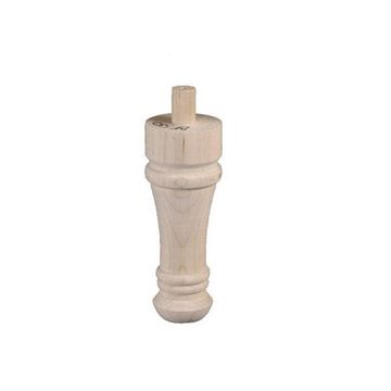 MAPLE 7X2 1/4 ROUND FURNITURE LEGimage