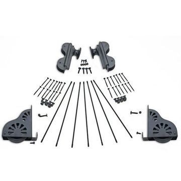 BLK TOP-ROLLING HOOK LADR HARDWARE KIT W/BRAKE *DSimage