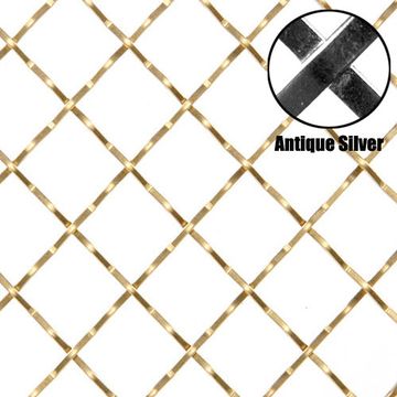 18X48 ANTQ SILVER GRILLEimage