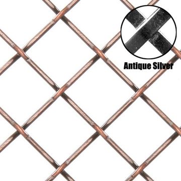 18X48 ANTQ SILVER GRILLEimage