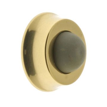 Polished Brass Flush Door Bumperimage