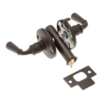 Oil Rubbed Bronze Lever To Lever Screen Or Storm Door Latchimage