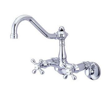Wall Mount Adjustable Center Kitchen Faucetimage