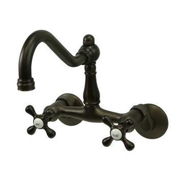 Wall Mount Adjustable Center Kitchen Faucetimage