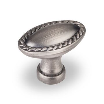 Hardware Resources Lindos Oval Cabinet Knobimage