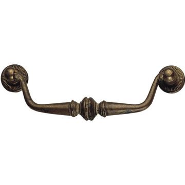 Classic Hardware 1800 Circa Simple Brass Drop Pullimage