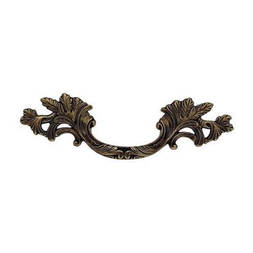 Classic Hardware Louis Xv Botanical Brass Cabinet Pullimage