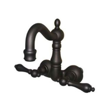 6 3/8 Inch Clawfoot Tub Faucet - Metal Leverimage
