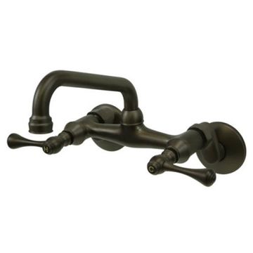 Magellan Wall Mount Kitchen Faucet - Metal Leverimage