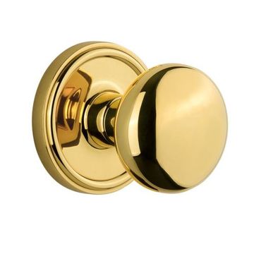 Grandeur Georgetown Single Dummy Interior Door Set With Fifth Avenue Knobimage