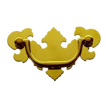 Restorers Classic Chippendale Brass Bail Pullimage