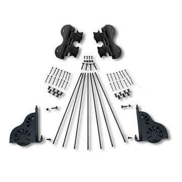 Quiet Glide Braking Swivel Rolling Library Ladder Hardware Kitimage