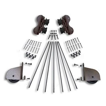 Quiet Glide Contemporary Swivel Rolling Library Ladder Hardware Kitimage