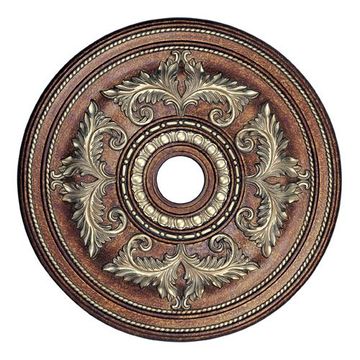 Livex Lighting Prefinished 30 1/2 Inch Acanthus Ceiling Medallionimage