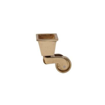 BRASS SQUARE CUP CASTERimage