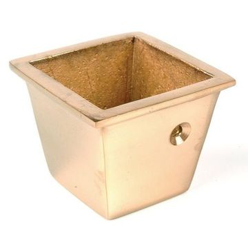 11/16 IBW SQUARE BRASS CASTER CUPimage