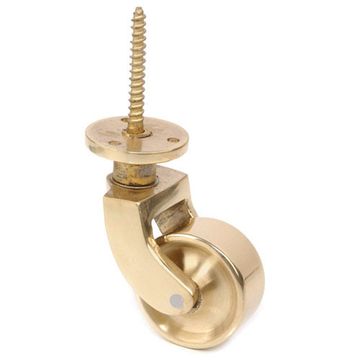 BRASS THREADED CASTERimage