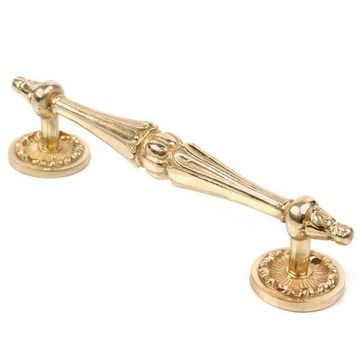 5 1/4 BORE BRASS PLTD WARDROBE  HANDLEimage