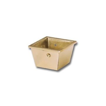 1 IBW SQUARE LEG CASTER CUP (BRASS)image