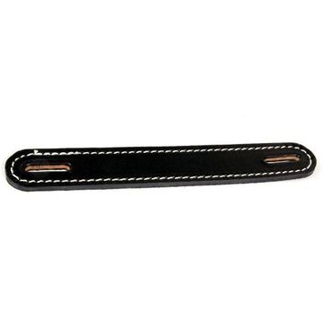 8 1/2BLK TRUNK HANDLE *STITCHED*image