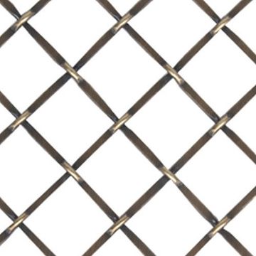 18X24 ANTQ BRASS WIRE MESH  5/8 OPENINGimage