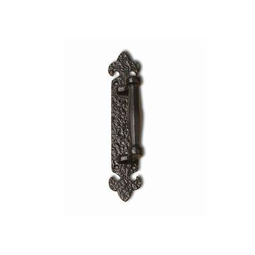 BPC IRON RH PULL HANDLE W/BACKPLATEimage