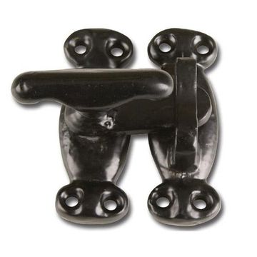 OIL BLKD IRON SASH LOCK W-2 1/4 H-3 DEPTH- 1 3/4image