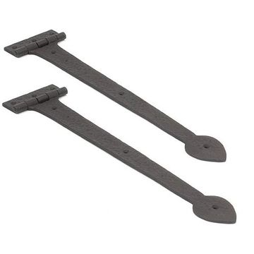 18OIL BLACK IRON SPADE SHAPE HINGEimage