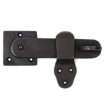 OIL BLACK IRON GATE LATCH OAW 5 3/4 X OAH 3 3/8image