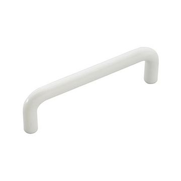 Hickory Hardware Midway White Plastic Cabinet Pullimage