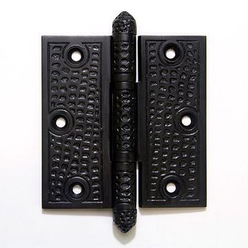 Restorers Arts & Crafts Hammered Door Hinge - 4 Inchimage