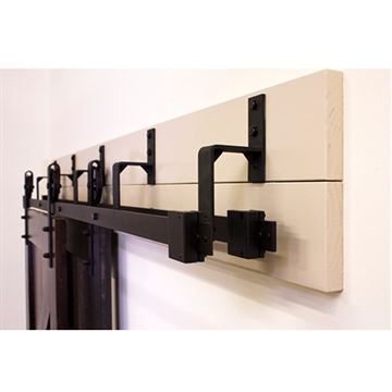 Quiet Glide Braking Rolling Hook 20 Inch Library Ladder Hardware Kitimage