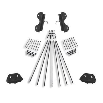 Quiet Glide Non-Skid Feet 16 Inch Ladder Hardware Kitimage