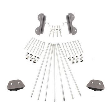 Quiet Glide Non-Skid Feet 20 Inch Ladder Hardware Kitimage