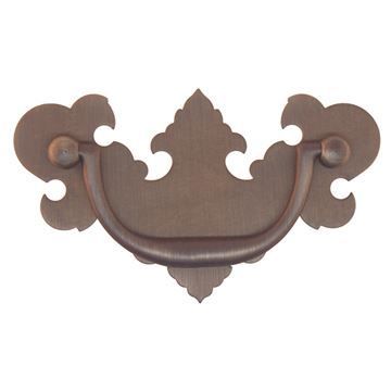 Restorers Classic Chippendale Brass Bail Pullimage