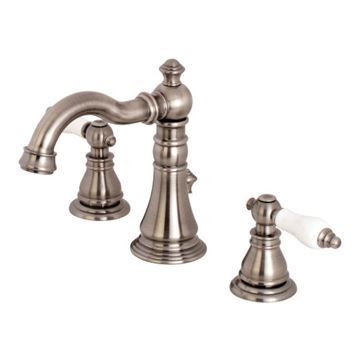 Fauceture American Patriot Lever Widespread Bathroom Faucetimage