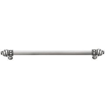 Carpe Diem Cache Reeded Pull with Clear Swarovski Crystalsimage