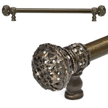 Carpe Diem Juliane Grace Smooth Pull with Clear Swarovski Crystalsimage