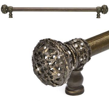 Carpe Diem Juliane Grace Smooth Pull with Clear Swarovski Crystalsimage