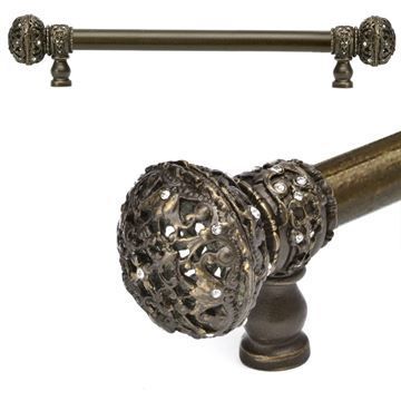 Carpe Diem Juliane Grace Smooth Pull with Clear Swarovski Crystalsimage