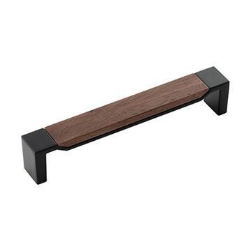 Belwith-Keeler Fuse Walnut & Matte Black Pullimage