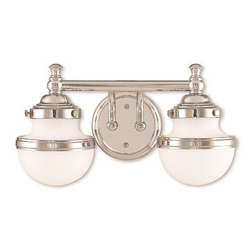 Livex Lighting Oldwick 2 Light Vanity Lightimage
